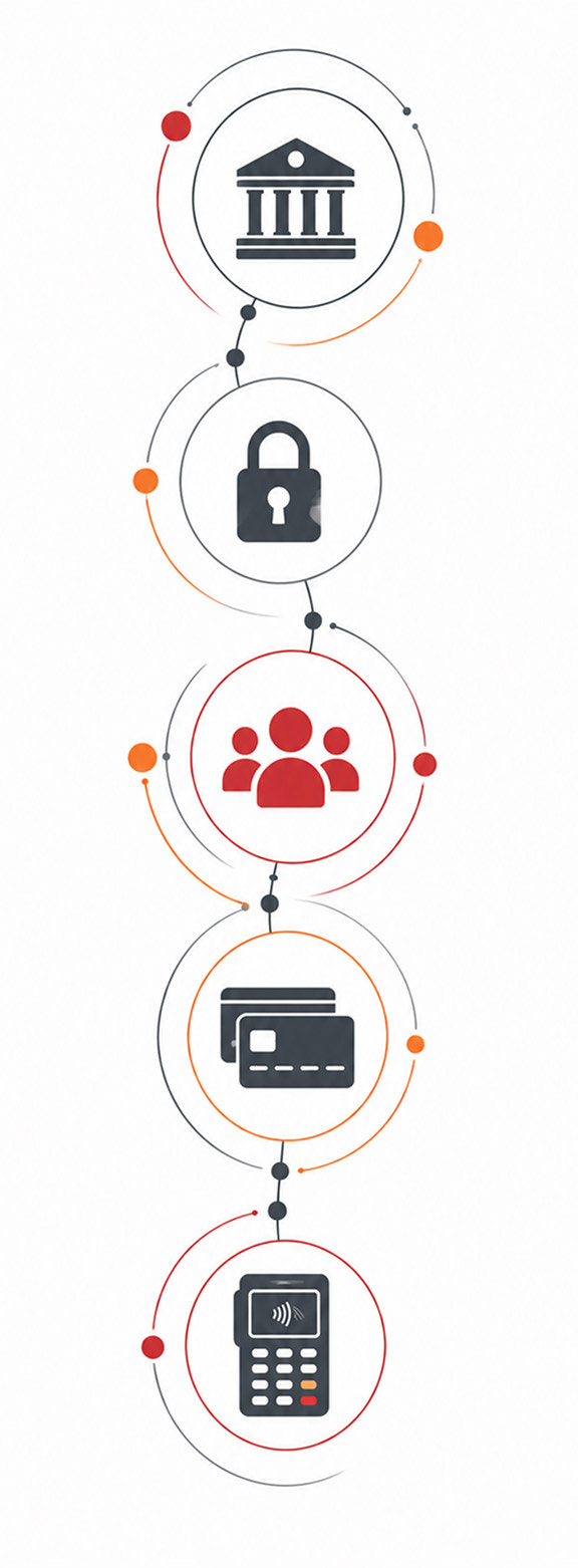 Governing bodies for POS systems: government, security certification, PCI SSC, payment networks, and EMVCo