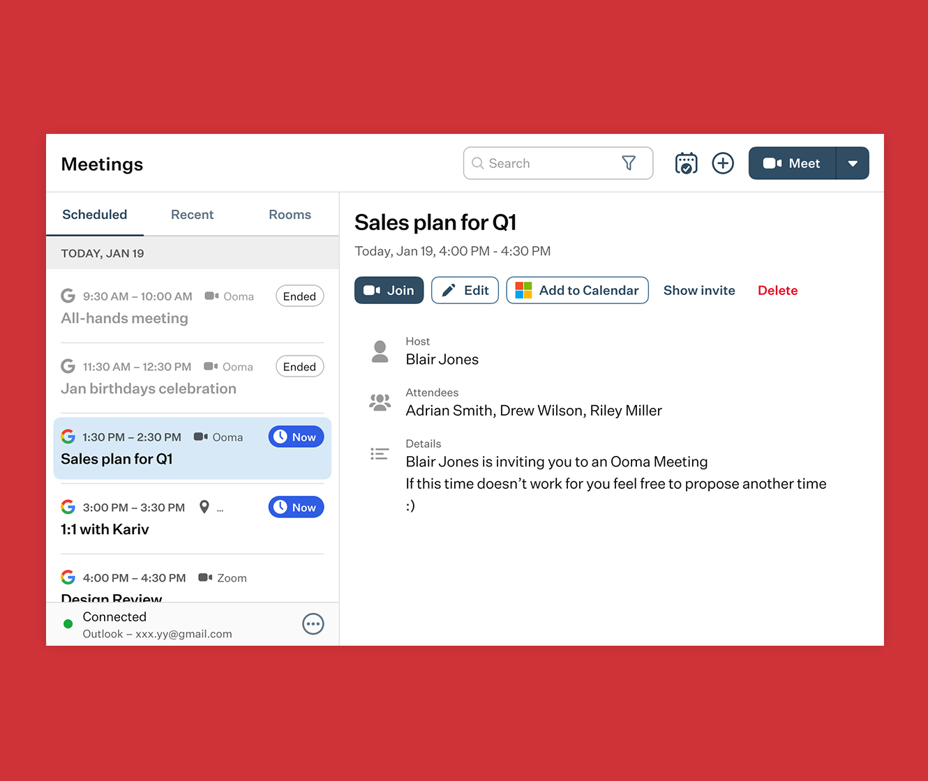 Seamless communications