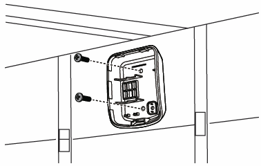 Unscrew the top of your garage door sensor to make adjustments.