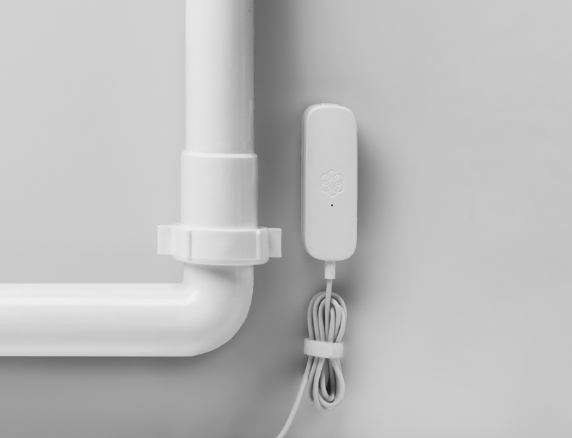 Détecteur d’eau pour la sécurité résidentielle de Ooma.