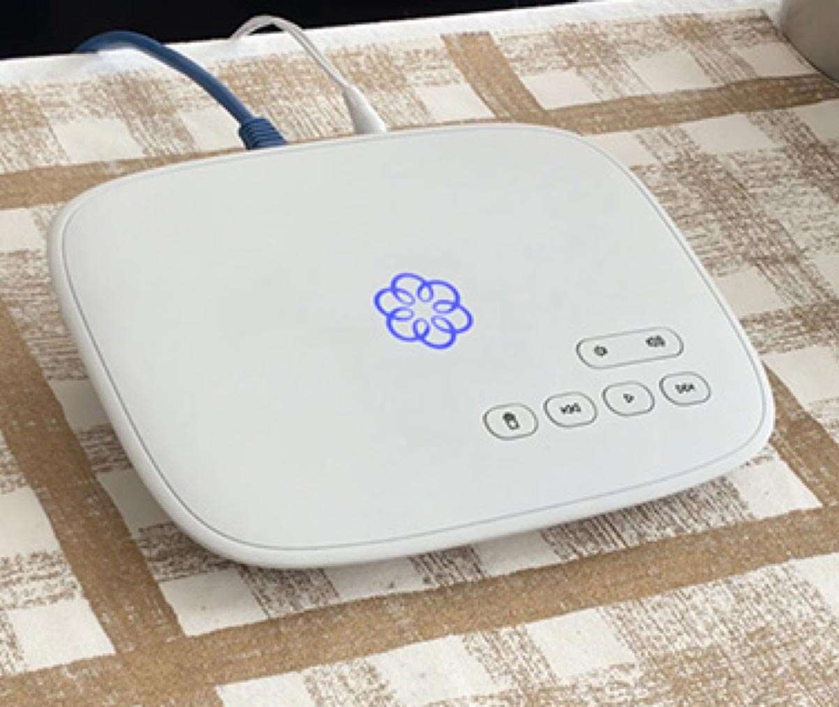 Video image of Ooma telo setup.
