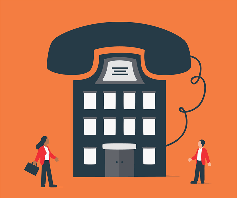 What makes our solution better Image - phone ringing with animation
