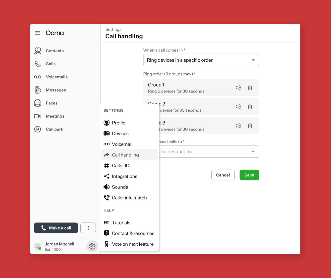 configure your preferences easily