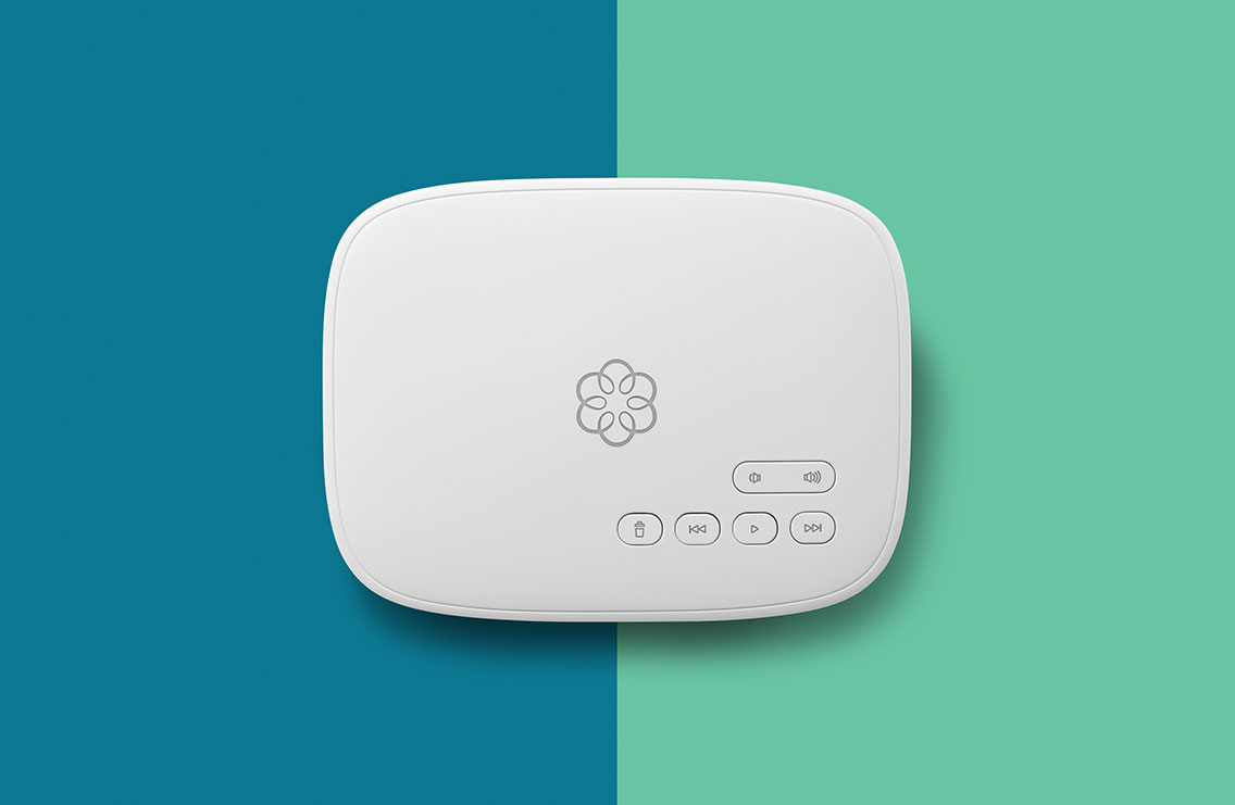 White Ooma Telo Base Station