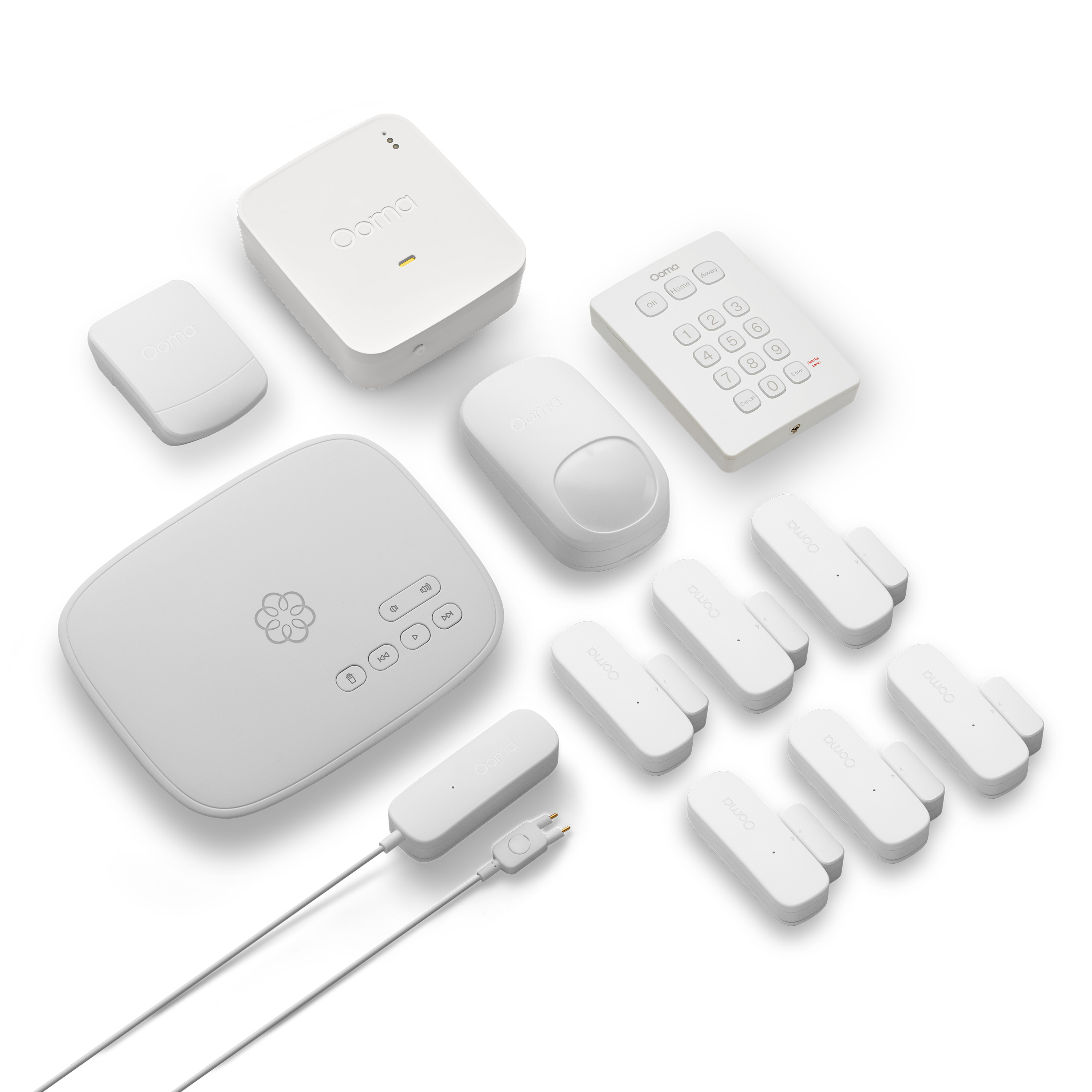 Ooma 11 Sensor Home Security Starter Pack.