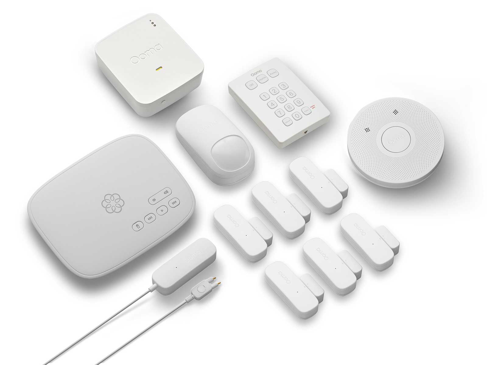 Ooma 11 Sensor Home Security Starter Pack.