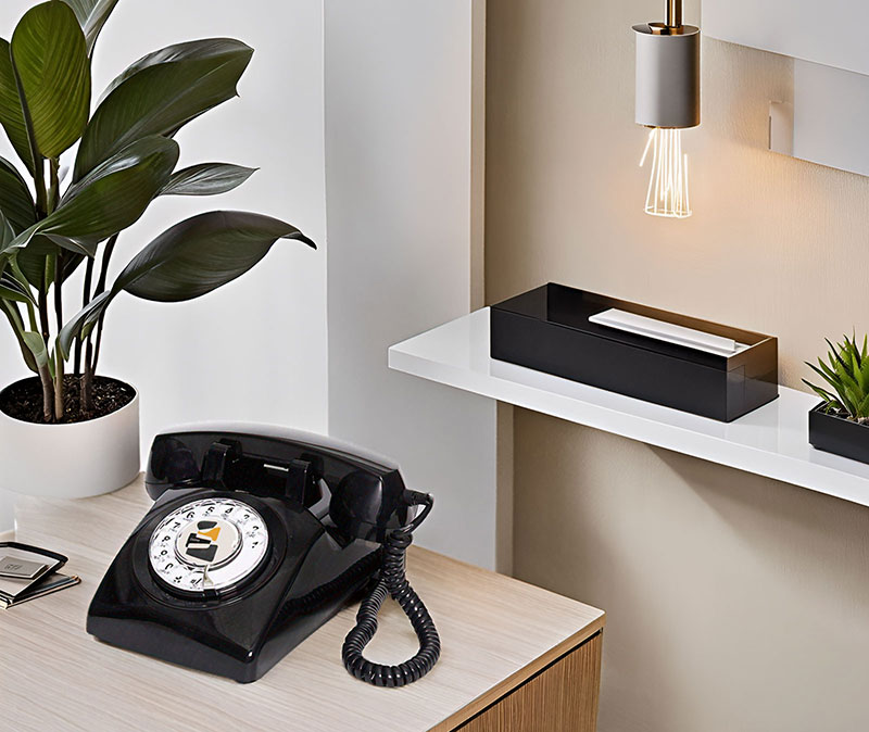 An image of Ooma Rotary Phone.