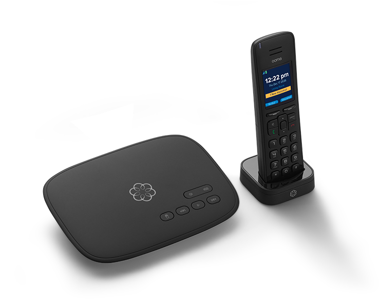 Ooma Telo with HD3 handset image