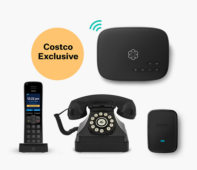 Black Kettle Phone + Telo Air + HD3 Handset + Linx