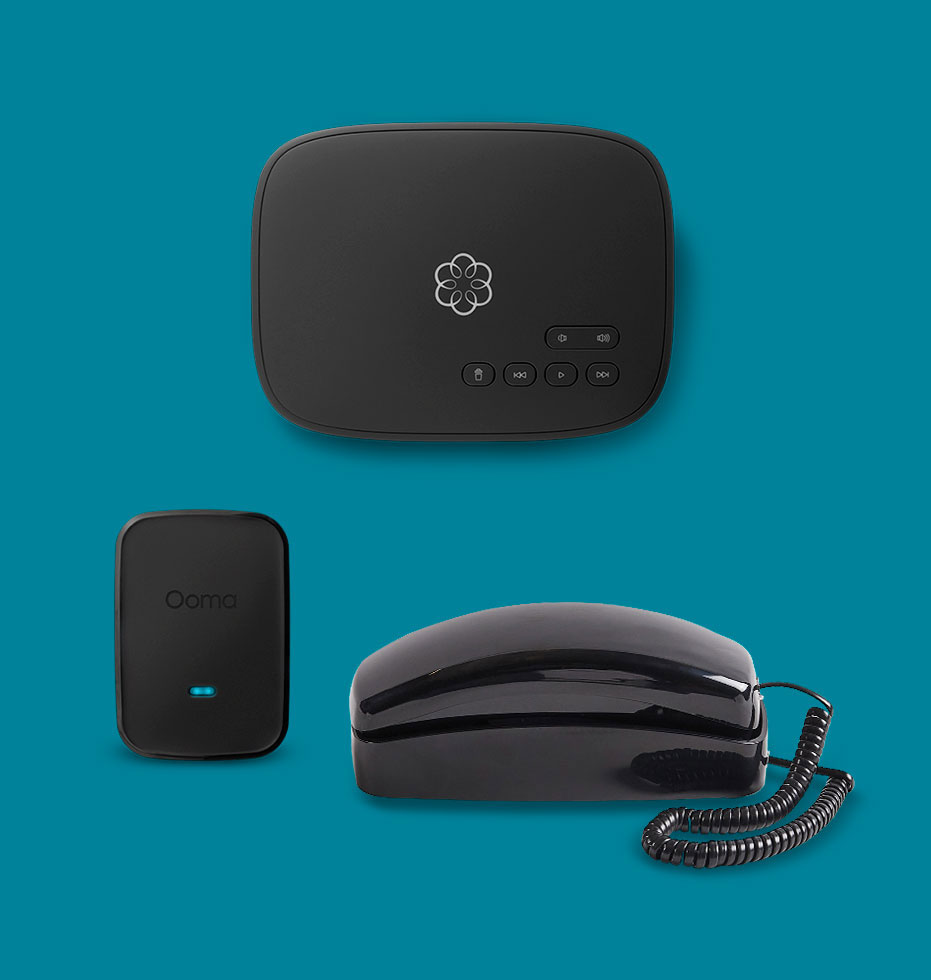 Black Trimline Phone