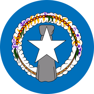 international flag of Commonwealth of North Marianas Islands