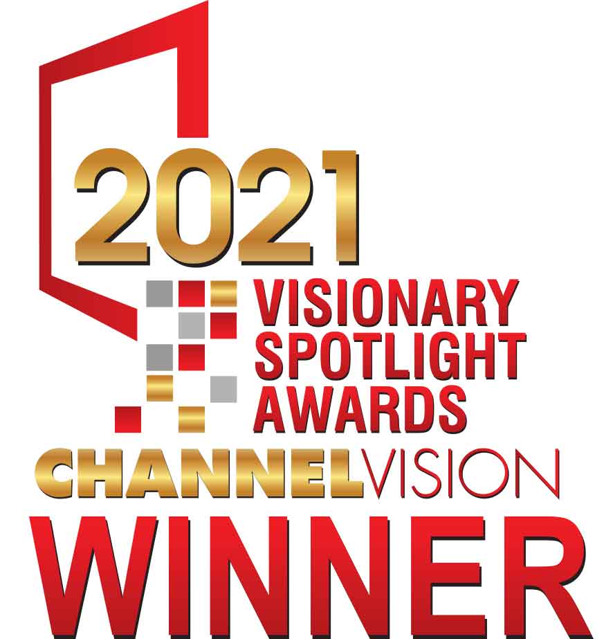 2021 Visionary Spotlight Awards Channel Vision Winner