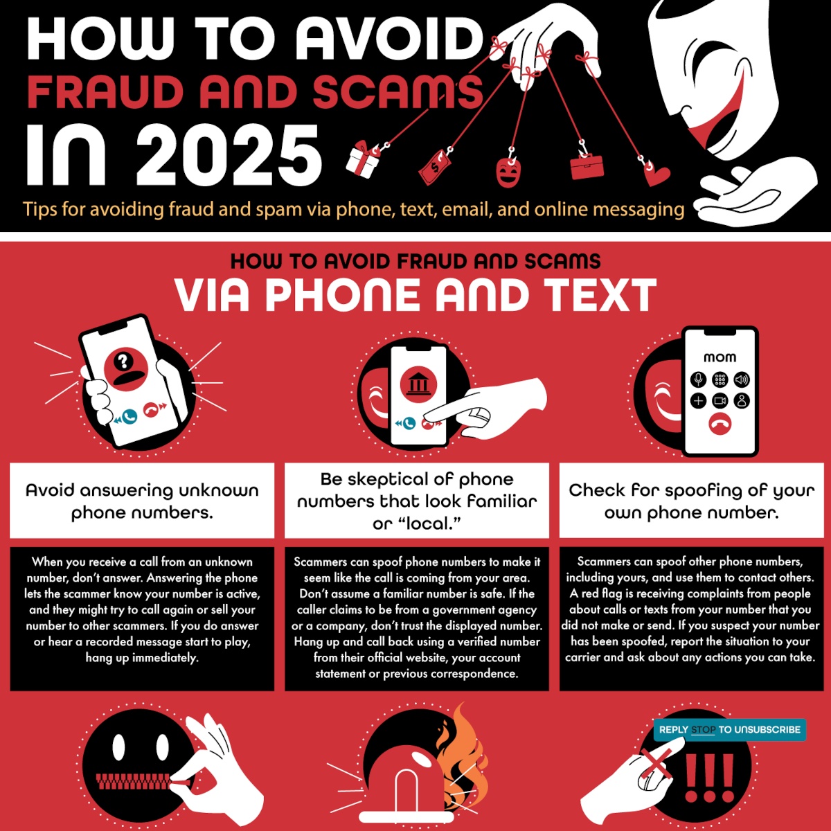How to avoid fraud and scams in 2025 - blog post image